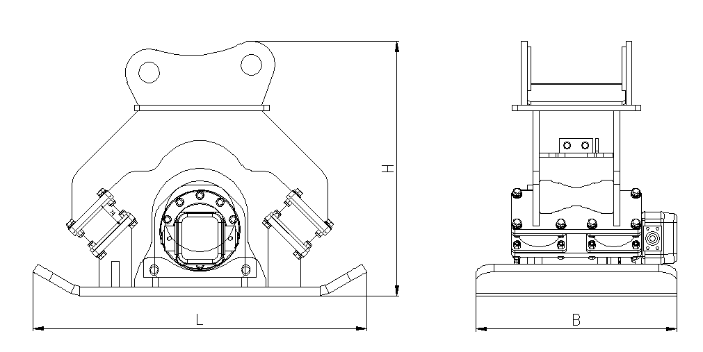 Hydraulic compactor